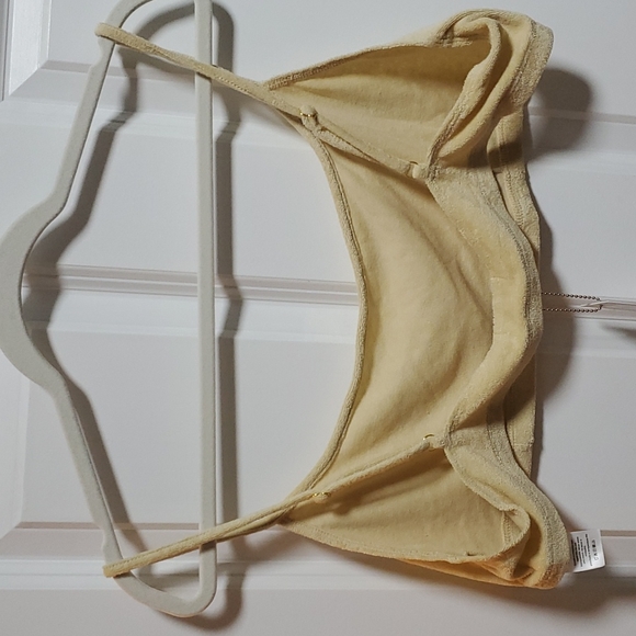 SALE - NWT Women's Danielle Bernstein Pull On Towel Terry Bra Top Taupe XXL - Picture 7 of 8